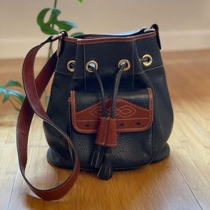 Pleather Bucket Bag
